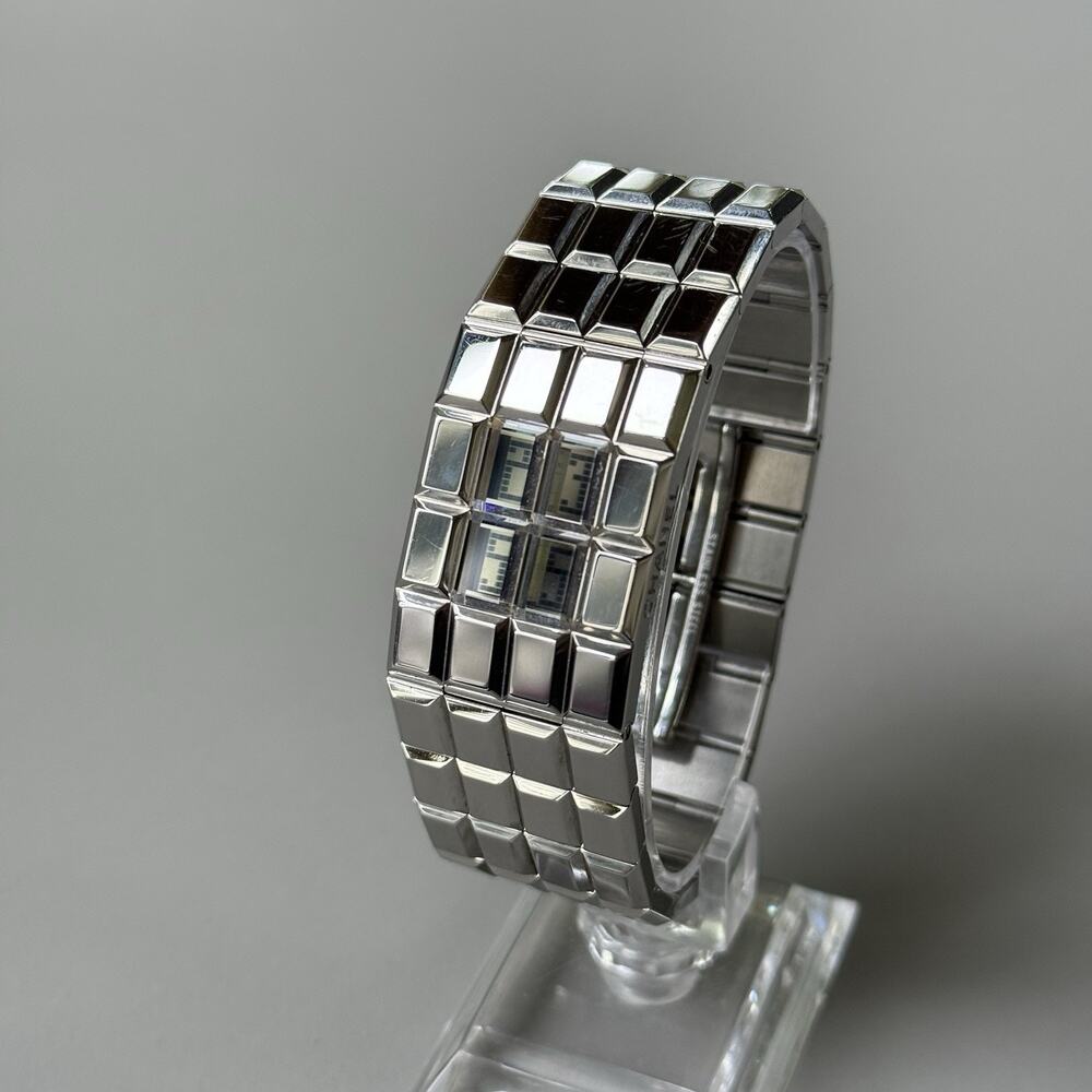 Chanel Stainless Steel 24mm Chocolate Watch Working Condition Removeable Links